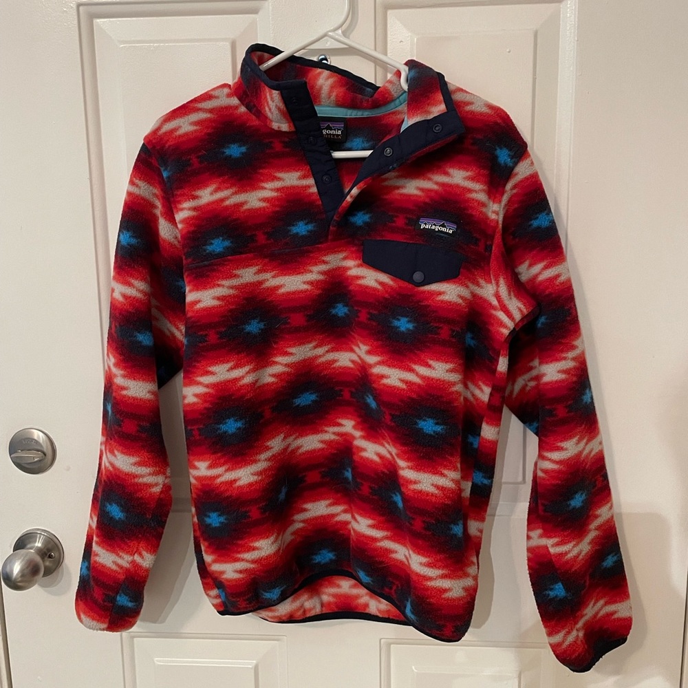 Patagonia Patterned Fleece Sweater